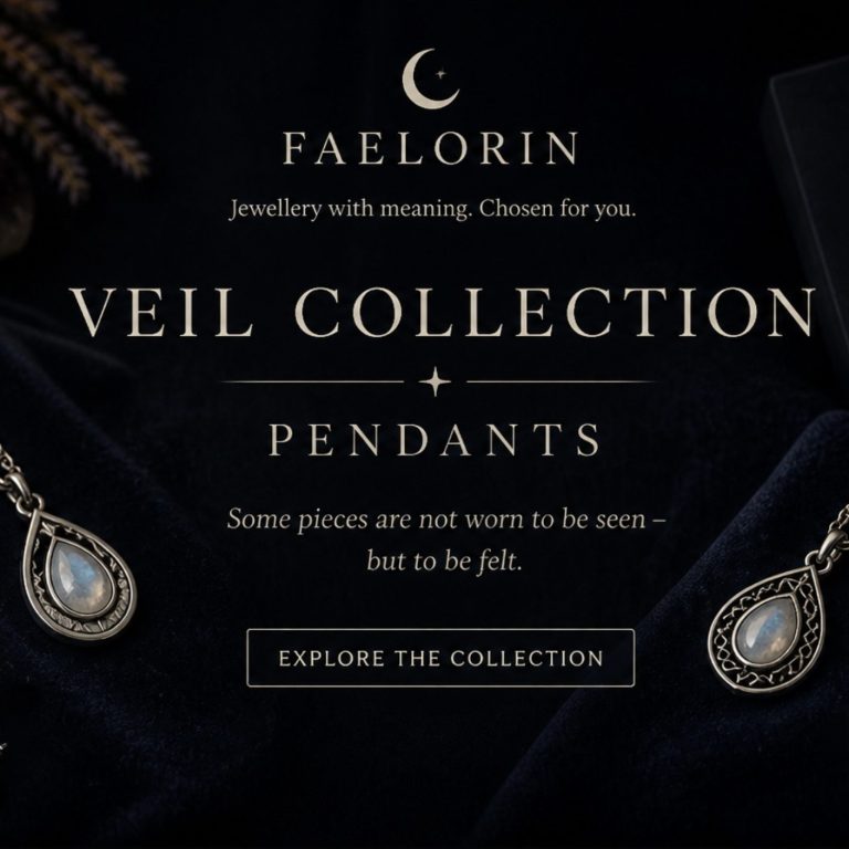 A display of beautiful pendants on crushed dark velvet | Faelorin